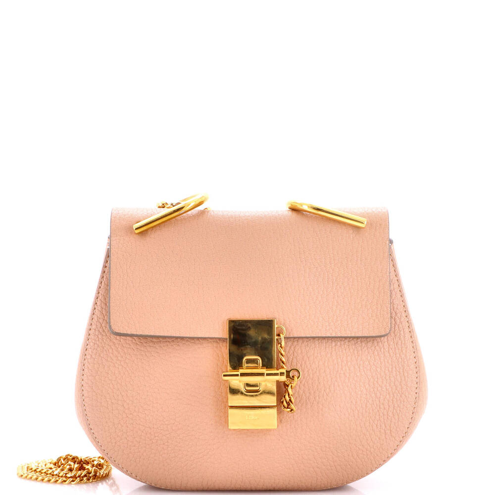 Chloe Small Drew Crossbody Bag Leather